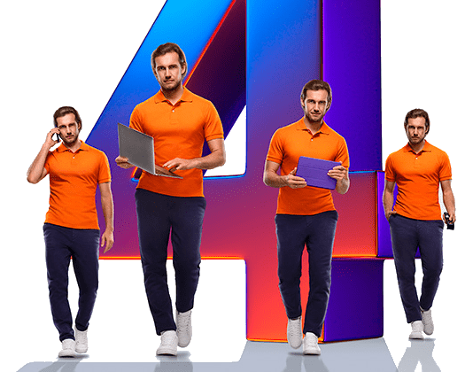 Великолепная четверка Ростелеком в&nbsp;деревня Новомихайловка (Кияйский сельсовет) (Красноярский край)